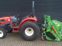 Kioti minitractor met Peruzzo klepelmaaier
